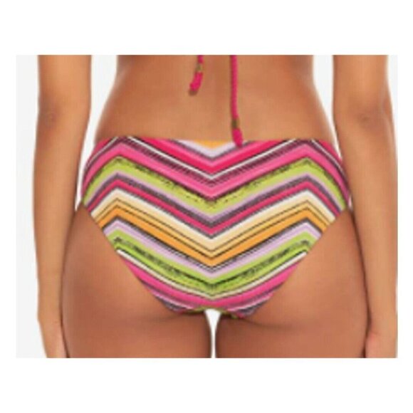 BECCA Virtue Womens Printed Beachwear Swim Bottom. Size Medium.  NWT $68. - Picture 3 of 4